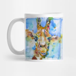 GIRAFFE - watercolor portrait .2 Mug